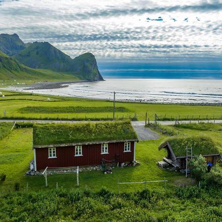 Unstad Cabin With Seaview Unnstad Exterior foto