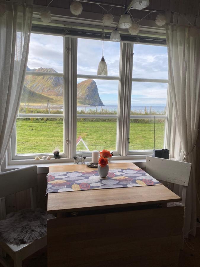 Unstad Cabin With Seaview Unnstad Exterior foto