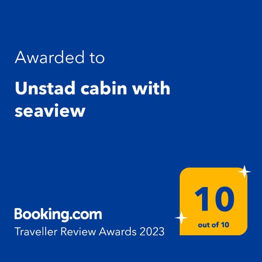 Unstad Cabin With Seaview Unnstad Exterior foto